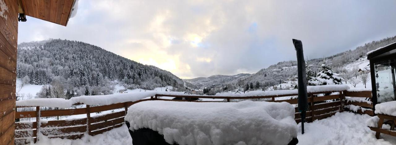 Chalet Individuel - Panoramique Montagnes & Proche Lac Ла-Бресс Екстер'єр фото