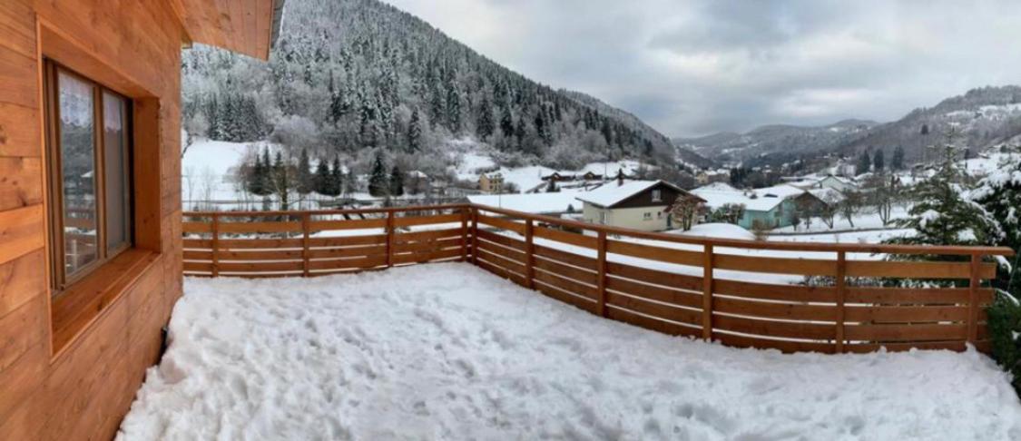 Chalet Individuel - Panoramique Montagnes & Proche Lac Ла-Бресс Екстер'єр фото
