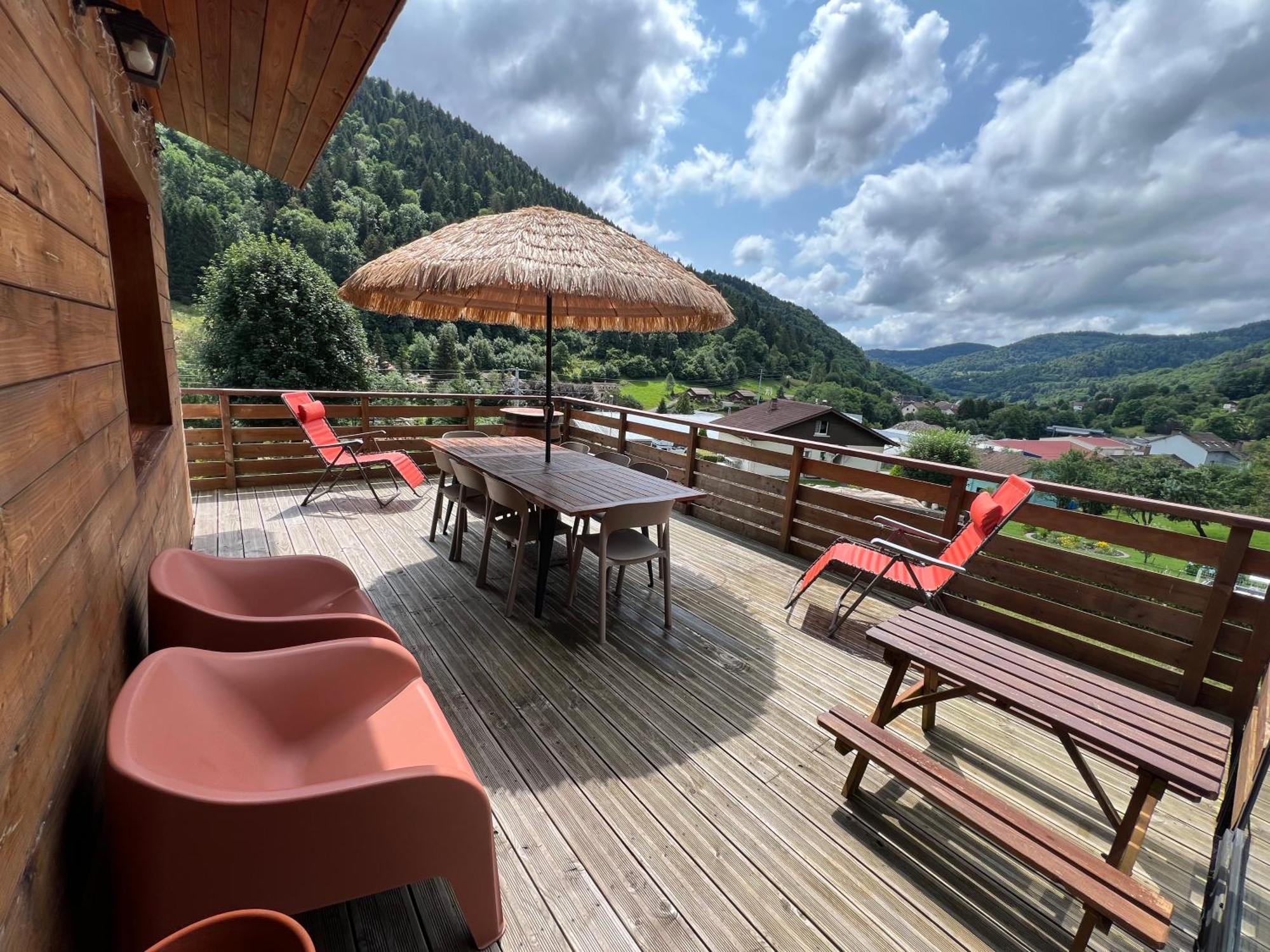 Chalet Individuel - Panoramique Montagnes & Proche Lac Ла-Бресс Екстер'єр фото