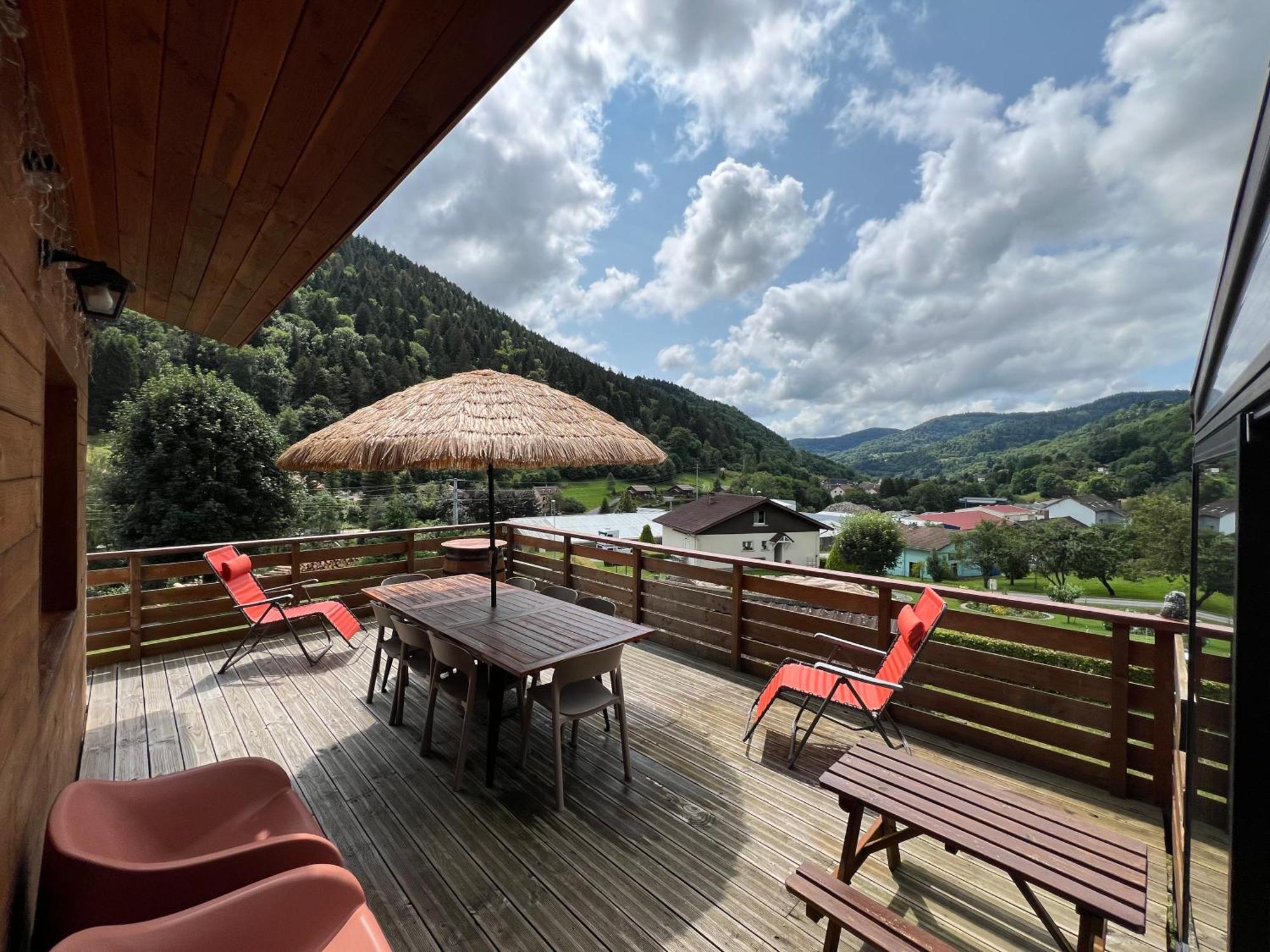 Chalet Individuel - Panoramique Montagnes & Proche Lac Ла-Бресс Екстер'єр фото