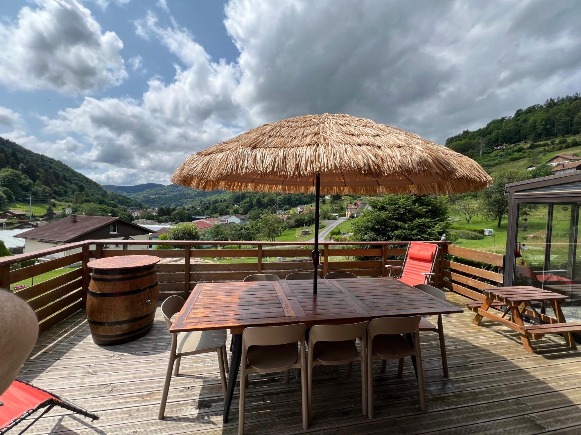 Chalet Individuel - Panoramique Montagnes & Proche Lac Ла-Бресс Екстер'єр фото
