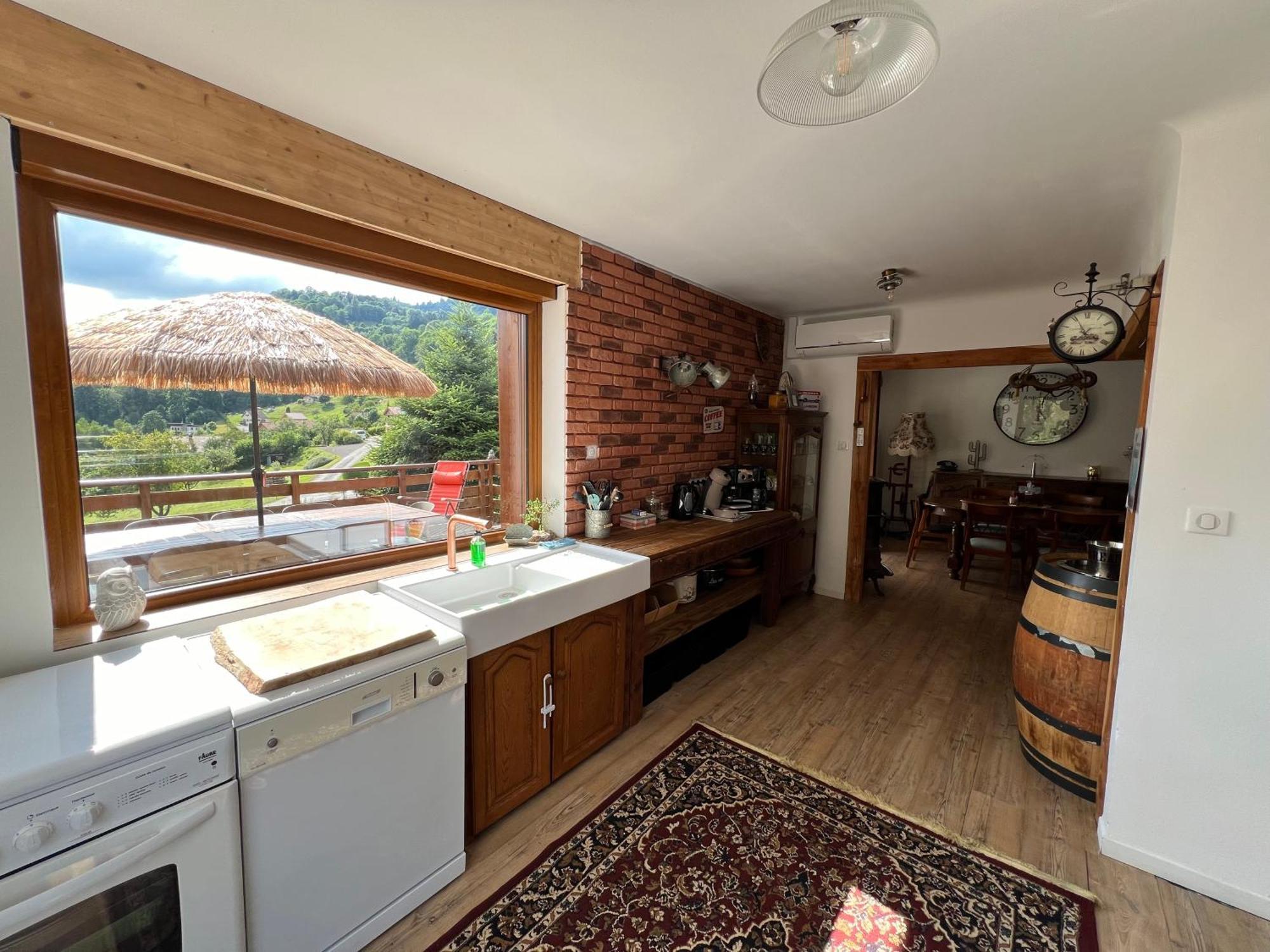 Chalet Individuel - Panoramique Montagnes & Proche Lac Ла-Бресс Екстер'єр фото